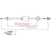 METZGER 10.2842 Kupplungsseil Seilzug für RENAULT CLIO I (B/C57, 5/357)