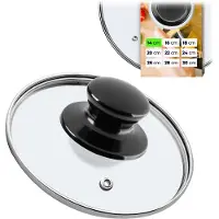 Kadax Glasdeckel 14 cm Universaldeckel
