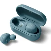 Yamaha TW-E3A Bluetooth-Kopfhörer – Kabellose In-Ear-Kopfhörer in blau – 6 Stunden Wiedergabezeit mit einer Ladung – Wasserdicht (IPX5 )