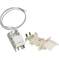 Bauknecht Whirlpool 484000008626 Thermostat Tepperaturregler Kälteregler Kühlthermostateumbausatz Befestigung Ranco K59-S1891500 Kühlschrank Kühlgerät
