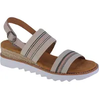 SKECHERS Desert Kiss Hi - Tea Time 113863-NTMT, Sandalen, Damen, Beige