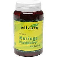 Allcura Moringa Blattpulver Kapseln, 90 St KAP