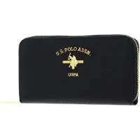 U.S. POLO ASSN. Geldbörse Stanford Zip Around Wallet Black schwarz