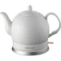 Concept RK0050, 1,2 l, 1000 W, Weiß, Keramik, Drahtlos