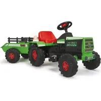 Injusa Accu Tractor 6V 136x52x50Cm