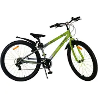 Volare Rocky Kinderfahrrad - 26 Zoll - Grün - 7 Gänge
