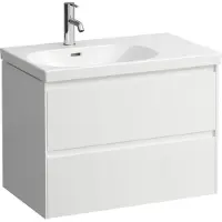 Laufen LANI für LUA Waschtischunterbau, 2 Schubladen, SoftClose, für WT-Ablage rechts, 750x515x445mm, H4035921122611