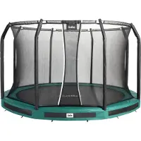 Salta Premium Ground - Ø 305cm - Rund Grün - inkl. Sicherheitsnetz