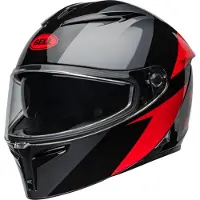 Bell Lithium Shear Grau Rot Integralhelm Größe XL