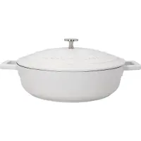 Masterclass Topf 28 cm 4 l Induktion Cremefarbe