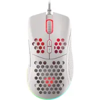Natec Gaming Maus KRYPTON 555 RGB kabelgeb. weiß