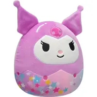 Jazwares Hello Kitty Squishmallows Kuromi Sternenglanz Plüschtier 25 Cm One Size