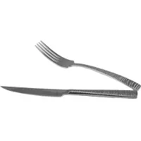 Solex Alexa Besteckset 24 teilig Steakset für 12 Personen