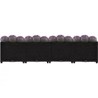 vidaXL "Winterschlussverkauf "Hochbeet - CLORIS - Pflanzkasten - 160x40x38 cm Polypropylen - NeuMöbel5226560