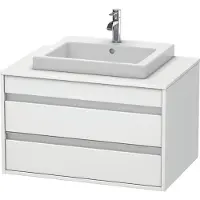 Duravit Waschtischunterbau KETHO 550x800x496mm weiß matt weiß matt