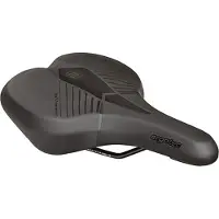 Ergotec Sattel ES COMFORT PLUS soft, PU, schwarz