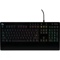 Logitech G G213 Prodigy, Volle Größe (100%), Kabelgebunden, USB, QWERTY, RGB-LED, Schwarz