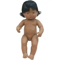 Miniland Lateinamerikanische Babypuppe 38 Cm