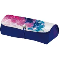 Herlitz Color Splash, Weiches Federmäppchen, Nylon, Polyurethan, Mehrfarbig, 210 mm, 65 mm, 95 mm