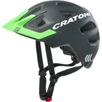 Cratoni Maxster Pro Helm schwarz-grüne Neonmatte größe S-M (51-56 cm) 111601H2