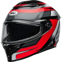 Bell Lithium MIPS Podium Helm, schwarz/rot, S (55/56)