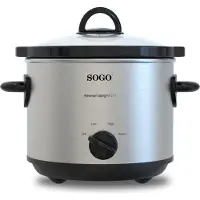 Sogo Simmer Delight 3l 170w Reiskocher Silber One Size / EU Plug 220V Silber One Size