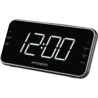 Hyundai Radiowecker RAC 521 PLLBCH mit AM/FM-Tuner, digitaler Anzeige und Netz-/Batteriebetrieb