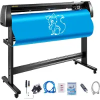 Vevor Vinyl Schneideplotter Zeichen Plotter 1350mm Breitformat Grafik Softwarepaket