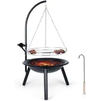 Progarden Feuerschale mit Grill BBQ 55 cm