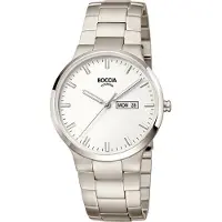 Boccia Herren Armbanduhr 3649-01 Classic Titan