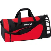 Erima Training Club 5 Sporttasche rot schwarz Gr L