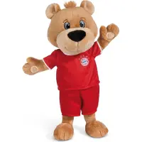 Nici Plüsch FC BAYERN MÜNCHEN Bär Berni 35cm im Fußballtrikot, GRÜN