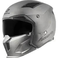 Bogotto Radic Scratch ECE 22.06 Helm, titan matt, XS