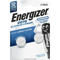 Energizer Battery Energizer Cr2016 Lithium 2Pcs