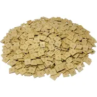 LEGO 2x2 Fliesen Modifiziert Jumper Plate Hellbeige - 87580 NEU! Menge 50x