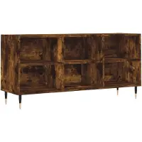vidaXL TV-Schrank Räuchereiche 103,5x30x50 cm Holzwerkstoff