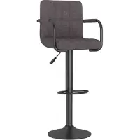 vidaXL "im Sonderangebot"Barhocker 2er Set - CLORIS - Barstuhl - Optimal Komfort, Taupe Stoff - 48 x 47 x (90-111) cm - NeuMöbel7244353