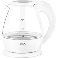 Ecg RK 1520 Glass | Wasserkocher | 1,5 l | 2200 W | Blaue Hintergrundbeleuchtung |