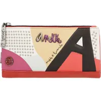 Anekke Geldbörse Hollywood Fashion Flexible RFID Wallet Multicolor mehrfarbig