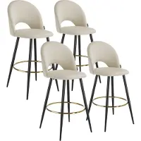 TecTake Barstuhl Sachel 49 x 58 x 110 cm, Belastbarkeit 120 kg