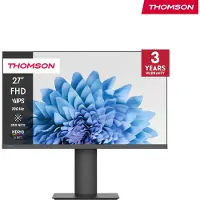 Thomson 27 Zoll Full HD-Monitor, 100 Hz Bildwiederholfrequenz, IPS-Panel, Verstellbarer Ständer, HDMI, Adaptive Sync, M27FB5C14