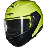Nolan Modular Helm N100-6 Mivedi 329 Grün Impulse Schwarz größe M