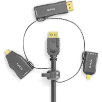 PureLink Adapter Ring klein IQ-AR100 miniDP/DP/USB-C auf HDMI