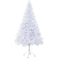 The Living Store Künstlicher Weihnachtsbaum mit Ständer 120 cm 230 Zweige