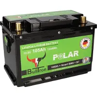 BullTron LiFePO4 12,8V 105Ah Smart BMS Bluetooth Polar