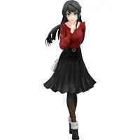 Furyu Bunny It Rascal Träumt Nicht Von Der Mädchen-senpai-trio-versucht-mai Sakurajima Winteroutfit-version-statue 21 Cm One Size