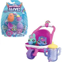 Spin Master Hatchimals Alive Zwillingswagen Spielset, Tier, 3 Jahr(e), Mehrfarbig
