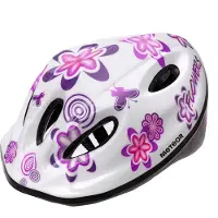 Meteor Schutzhelm, Kinderhelm, Fahrradhelm, Rollschuhe, MV5-2 Helm Kinderfahrradhelm Helm, größe M 52-56 cm Weiß