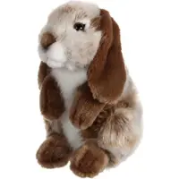 GIPSY TOYS – Schlappohrkaninchen – Plüschtier – 18 cm – Braun