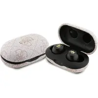 GUESS drahtlose Ohrhörer bluetooth + Dockingstation TWS ENC GUTWSP4EGP (4G Metall) rosa